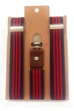 One Friday Red Stripes Suspender - One Friday World