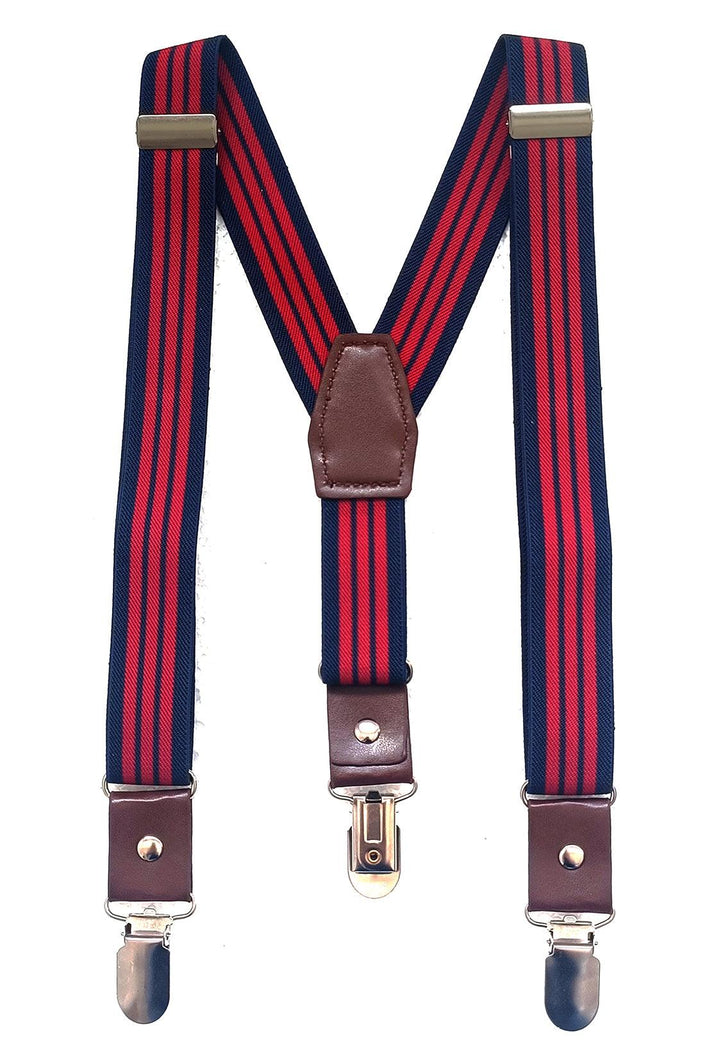 One Friday Red Stripes Suspender - One Friday World