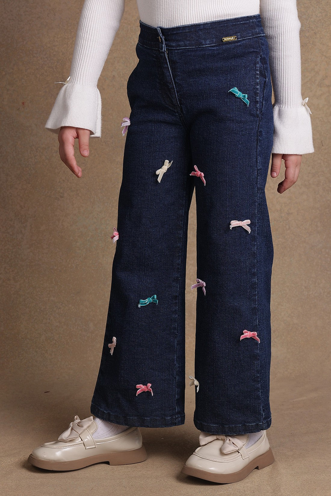 One Friday Kids Girls Blue Denim Jeans