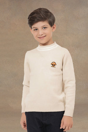 One Friday Kids Boys Creme Sweater