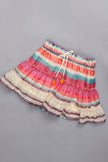 One Friday Kids Girls Multicolored A-line Skirt - One Friday World