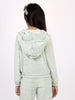 One Friday Mint Zipper Hoody