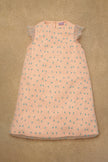 One Friday Girls Peach Solid Dress