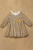 One Friday Baby Girls Multi Checks Dress