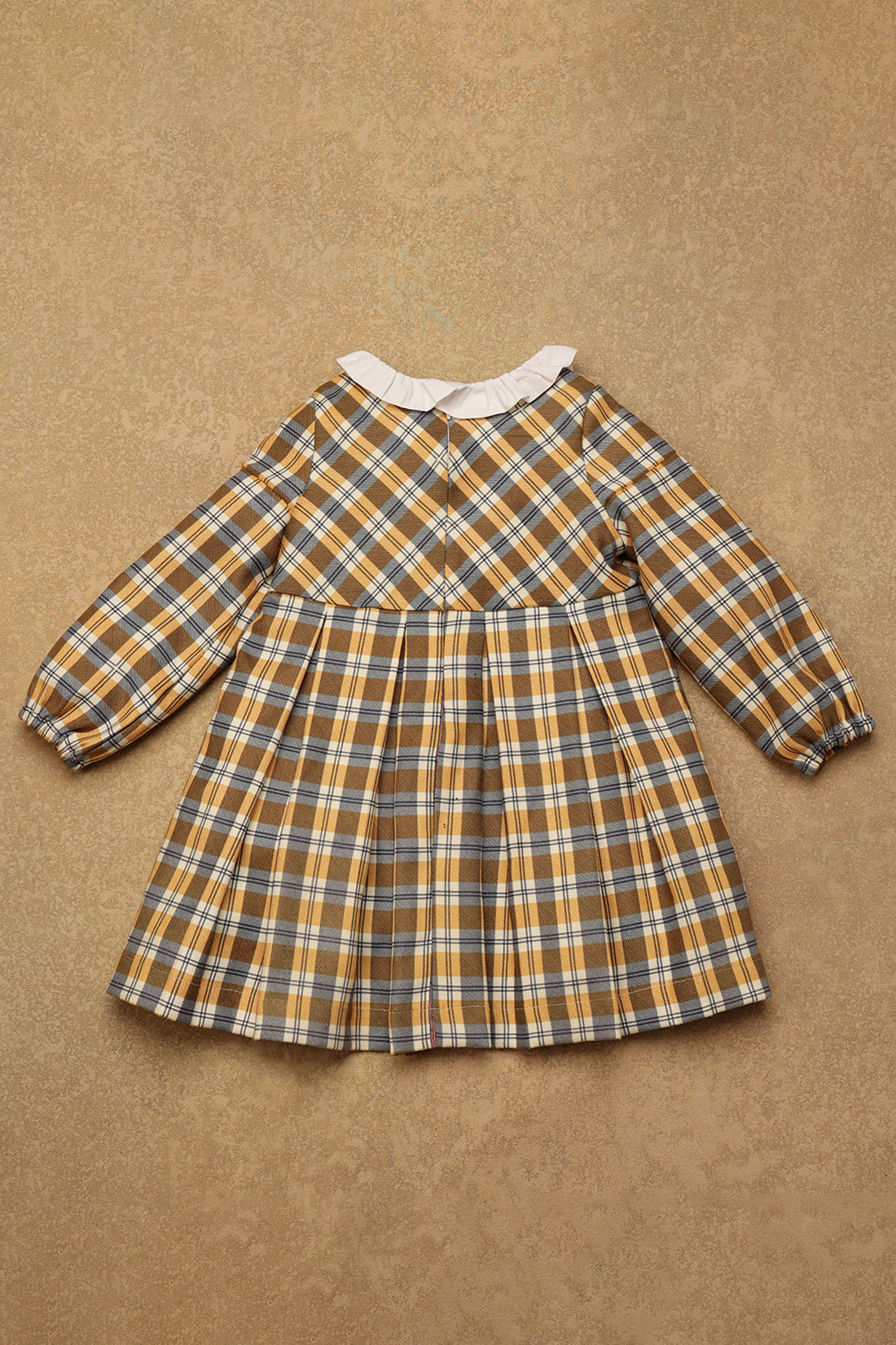 One Friday Baby Girls Multi Checks Dress