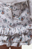 One Friday Baby Girls Off White Animal Printed Skirt - One Friday World