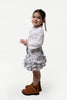 One Friday Baby Girls Off White Animal Printed Skirt - One Friday World