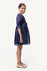 One Friday Navy Blue Star Print Dress - One Friday World