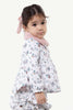 One Friday Baby Girls Multi Animal Printed Overcoat