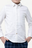 One Friday Ivory Button-Down Shirt - One Friday World