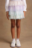 One Friday Kids Girls Multi Sequins Skirt