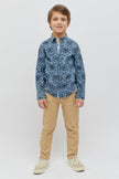 One Friday Blue Pattern Shirt - One Friday World