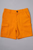 One Friday Kids Boys Orange Shorts with cargo pockets - One Friday World