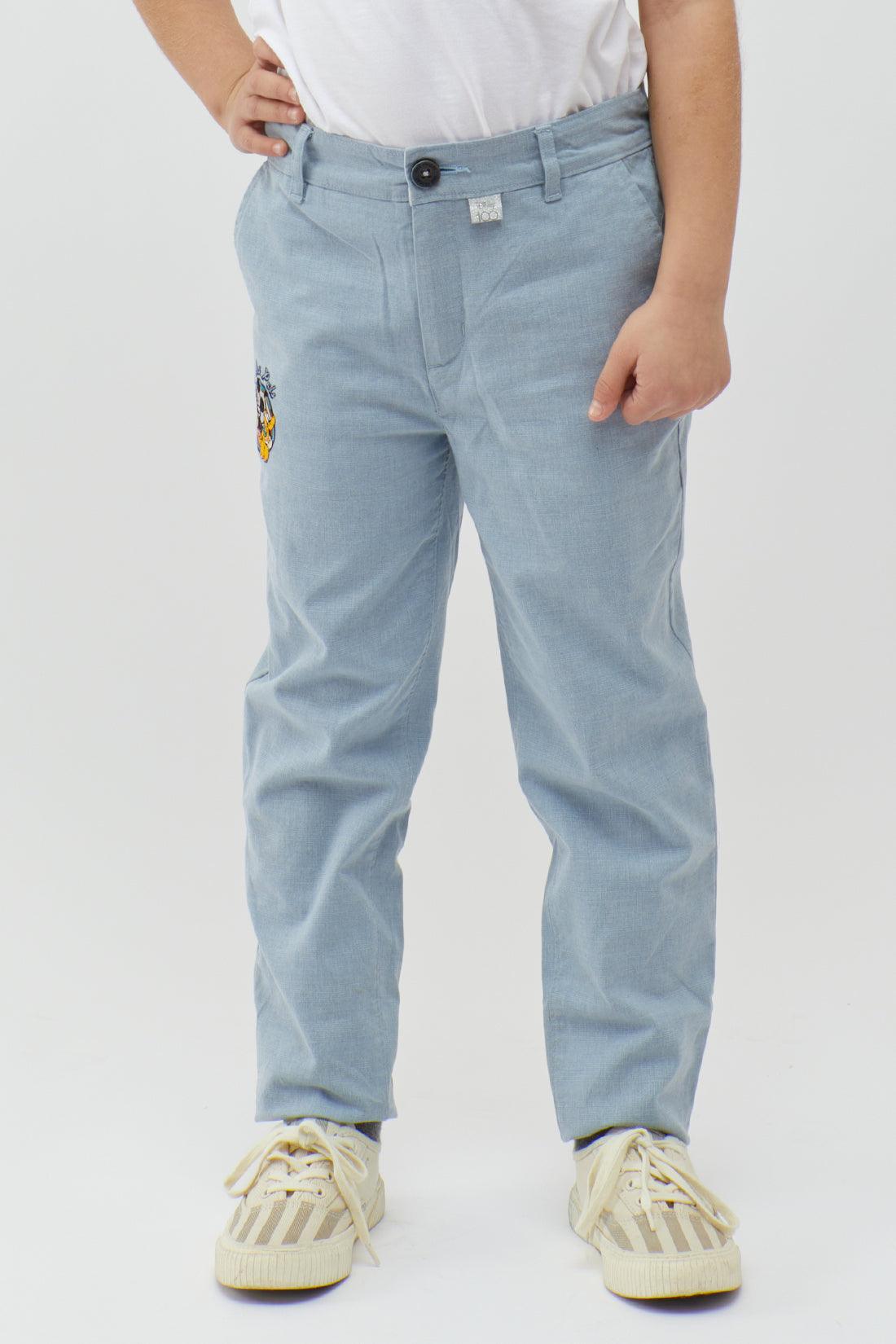 One Friday Blue Mickey Trouser - One Friday World