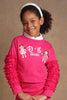 One Friday Girls Pink Doll House Themed Sweatshirt