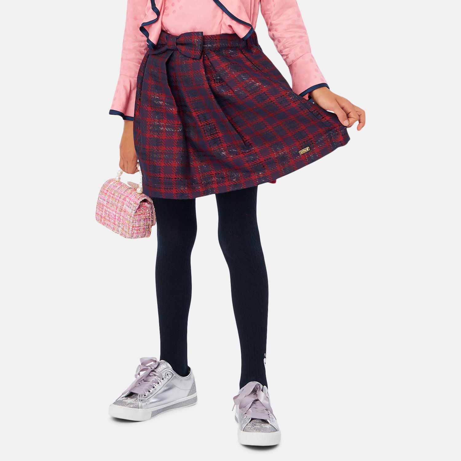 One Friday Kids Girls Red Skirt