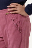 One Friday Varsity Chic Pink Dream Trousers for Girls - One Friday World