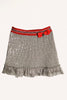 One Friday Kids Girls Silver Sequins Skirt - One Friday World