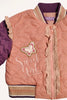 One Friday Kids Girls Peach Heart Shape Quilted Jacket