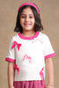 One Friday Kids Girls White Solid Top