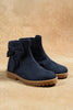 One Friday Girls Navy Blue Solid Boots