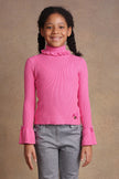 One Friday Kids Girls Pink Jumper