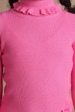 One Friday Kids Girls Pink Jumper