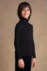 One Friday Kids Boys Black Solid Turtleneck Jumper