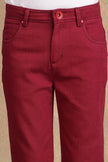 One Friday Kids Boys Red Solid Trouser