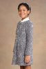 One Friday Kids Girls Grey Sequinned Party Dress