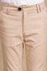 One Friday Kids Boys Beige Solid Trouser