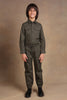 One Friday Kids Boys Olive Solid Trouser