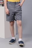 One Friday Kids Boys Blue Cotton Abstract Shorts - One Friday World