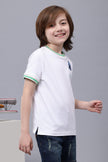 One Friday Kids Boys 100% Cotton White Round Neck Embroidered T-shirt - One Friday World