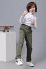 One Friday Kids Boys Cotton Grey Trouser - One Friday World