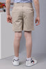 One Friday Kids Boys Beige Cotton Shorts - One Friday World