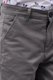 One Friday Kids Boys Grey Cotton Shorts - One Friday World