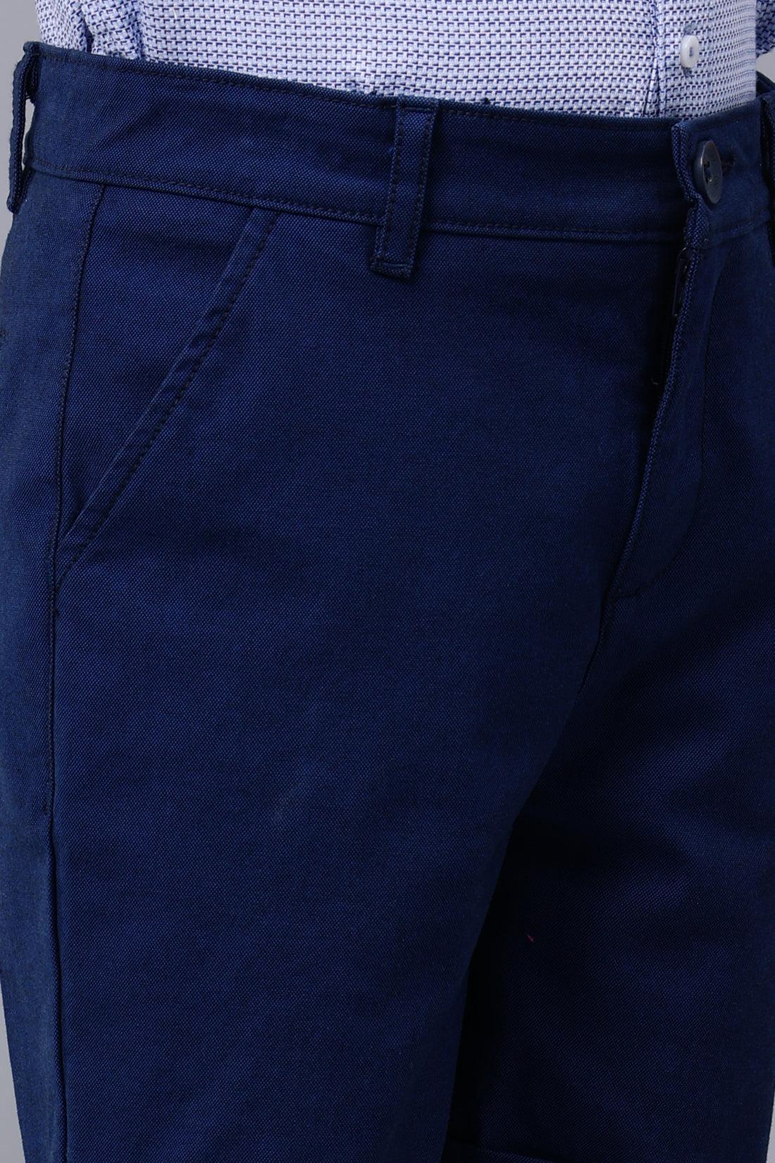 One Friday Kids Boys Royal Blue Cotton Shorts - One Friday World