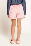 One Friday Varsity Chic Pink Biker Adventure Shorts for Girls - One Friday World