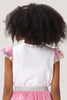 One Friday Kids Girls White Candy Top