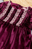 One Friday Kids Girls Burgundy Dress - One Friday World