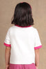 One Friday Kids Girls White Solid Top