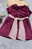 One Friday Kids Girls Burgundy Dress - One Friday World