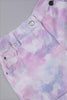 One Friday Kids Girls Multi Cotton Tye Dye Printed Short - One Friday World