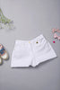 One Friday Girls Off White Denim Hot Shorts