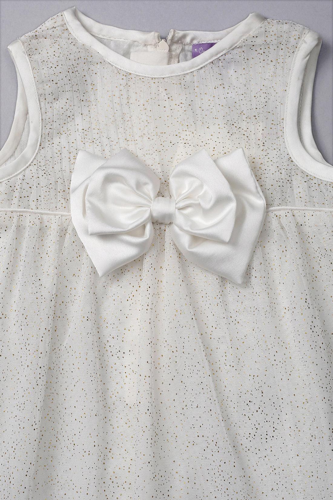 One Friday Baby Girls Sparkling White Party Dress - One Friday World