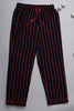 One Friday Kids Boys Navy Blue Stripes Night Suit - One Friday World