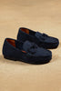 One Friday Boys Navy Blue Formal Loafers