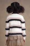 One Friday Girls Multi Stripes Sweater