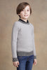 One Friday Boys Grey Solid Sweater